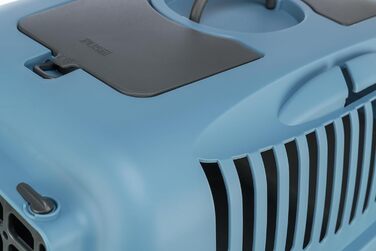 Трійзі Капрі 3 - переносна клітка для тварин з відкритим верхом, S, 40x38x61 см, світло-сірий/темно-синій