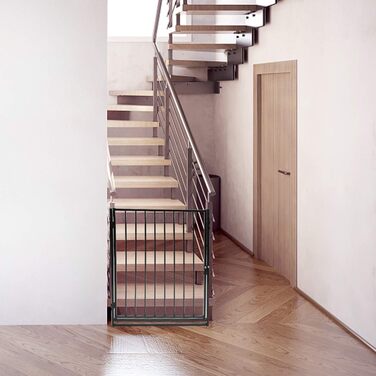 Захисне ґратка для каміну, 310 см, металева перегородка з дверима, захист для печі, дитячий ворота, захист тварин, захист для дітей, білий 310 см (304 см чорний)