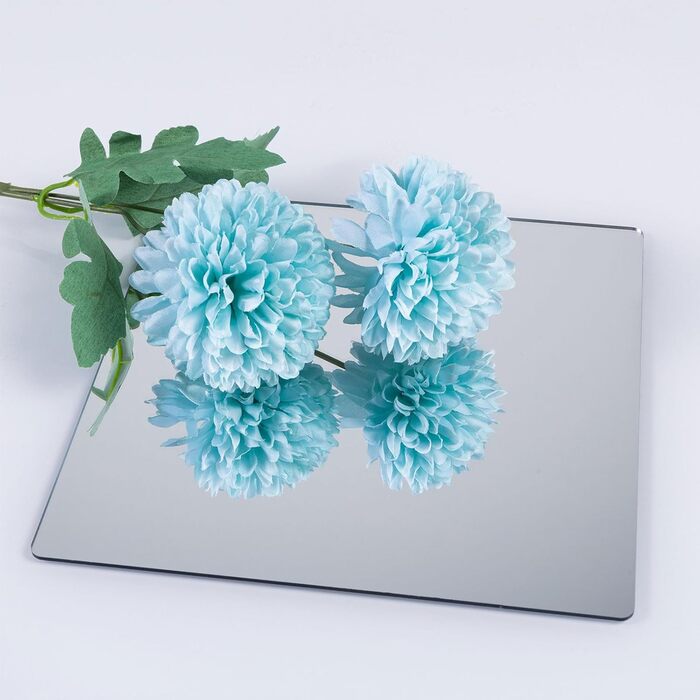 Клейкі дзеркала Hode, 4 шт., 30x30 см, акрил 2 мм - для ванної, вітальні, шафи