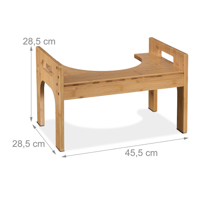 Bamboo Toilet Stool