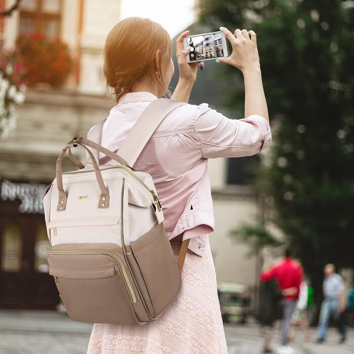 Жіночий рюкзак для школи та подорожей з відділенням для ноутбука 15.6