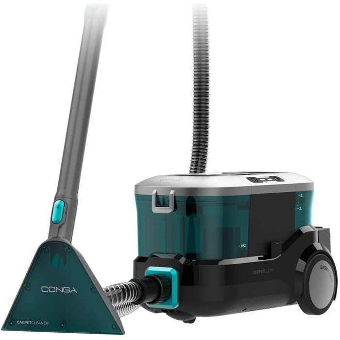 Пилголом Cecotec Conga CarpetClean 10000 EasyHome: для килимів та м'яких меблів, 800W, 3л резервуар для чистої води, 1,5л для брудної води, багатоповерхнева система, комплект аксесуарів