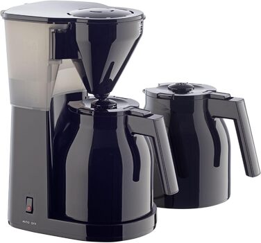Кавомашина Melitta Easy знімний фільтр, для 10 чашок, з термокана, чорна