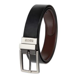 Двосторонній шкіряний ремінь Kenneth Cole для чоловіків, чорний/коричневий, розмір 32