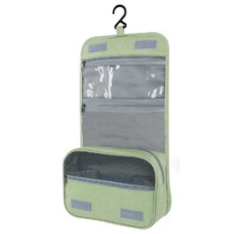 AiQInu Кульотутрюм для підвішування, унісекс, косметичка-органайзер для подорожей з гачком, бірюзовий (зелений)