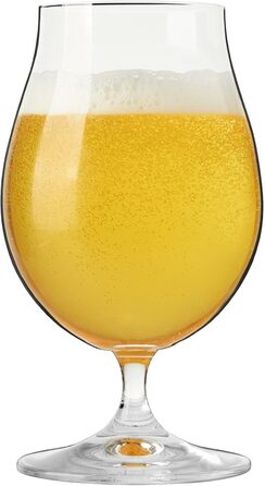 Пивні келихи Spiegelau Beer Classics 475 мл, 4 шт, кришталеве скло, бірутульпани, для пива, можна мити в посудомийній машині