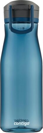 Contigo Jackson 2.0 Tritan Water Bottle with Autopop Lid, 1.2 L, Blueberry