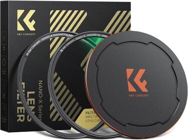 CPL фільтр K&F Concept 77mm: кругла поляризаційна фільтр з магнітним кріпленням, HD скло з Nano-Xcel покриттям