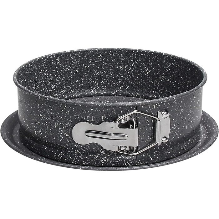 Форма для випічки Tognana Pure Roq, 22 см, знімний корпус, алюміній, чорний колір