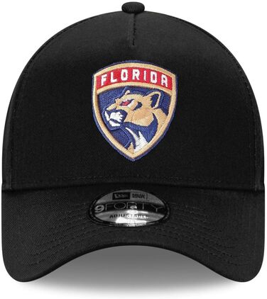 Кепка бейсболка New Era 9Forty A-Frame NHL Florida Panthers чорна, оригінальна, для шанувальників хокею