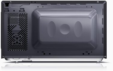 Мікрохвильова піч Sharp YC-MG01E-B з грилем, 20 л, 800 Вт, 1000 Вт гриль, ручне керування, чорна