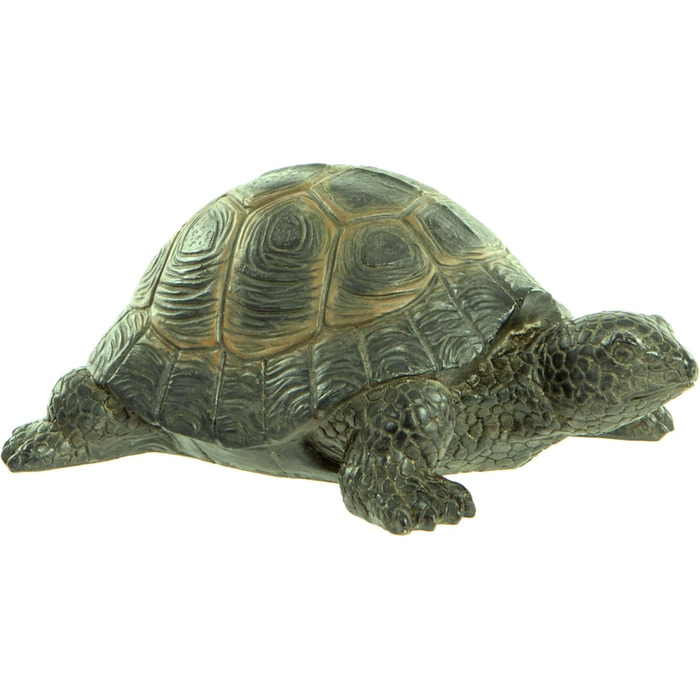 Tier-Knallbonbons, realistic turtle, weather-resistant, resin, decoration for pond lovers