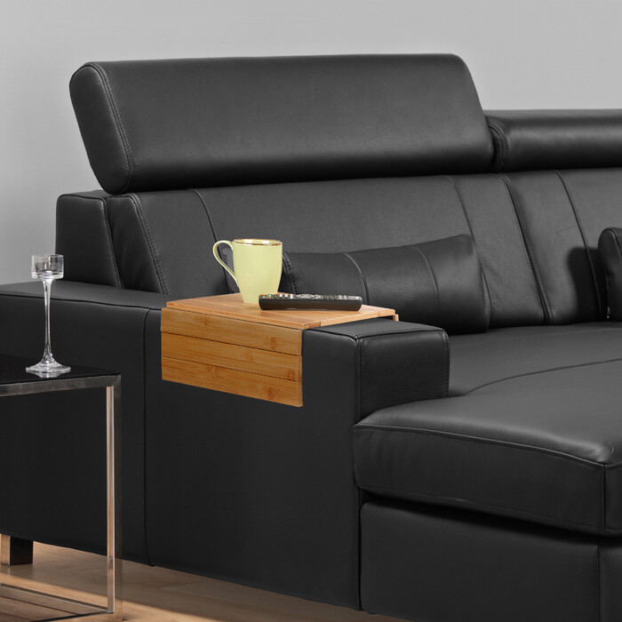 Relaxdays Bamboo Sofa Table