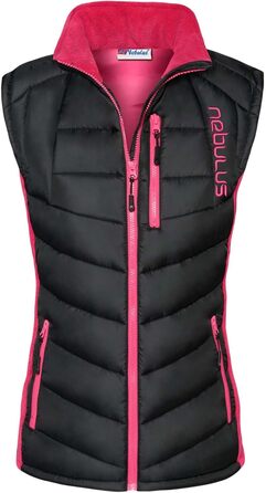 Жіноча жилетка Nebulus Revival Daen, чорно-рожева, розмір L