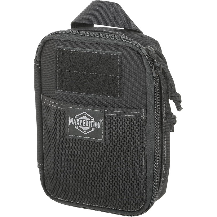 Органайзер Maxpedition Fatty Pocket, чорний, 20 см — кишенькова тактична сумка для спорядження