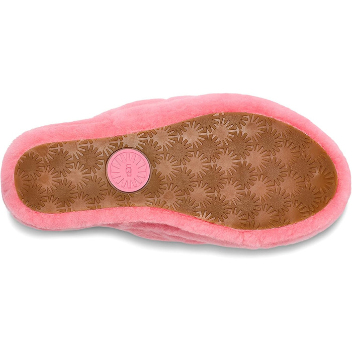 Жіночі халапи UGG Fluff Yeah (38 EU, Pink Jasmine)