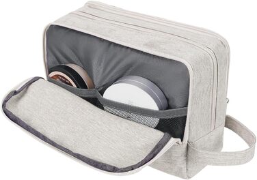 Чоловічий дорожній косметичний набір Wandf - органайзер для туалетних речей (Джинс, Бежевий)