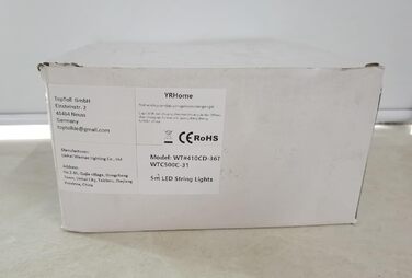 Льодосховище LED, 600 LED, теплий білий, 8 режимів, вологостійкий IP44, для декорування, 5м, для дому та саду