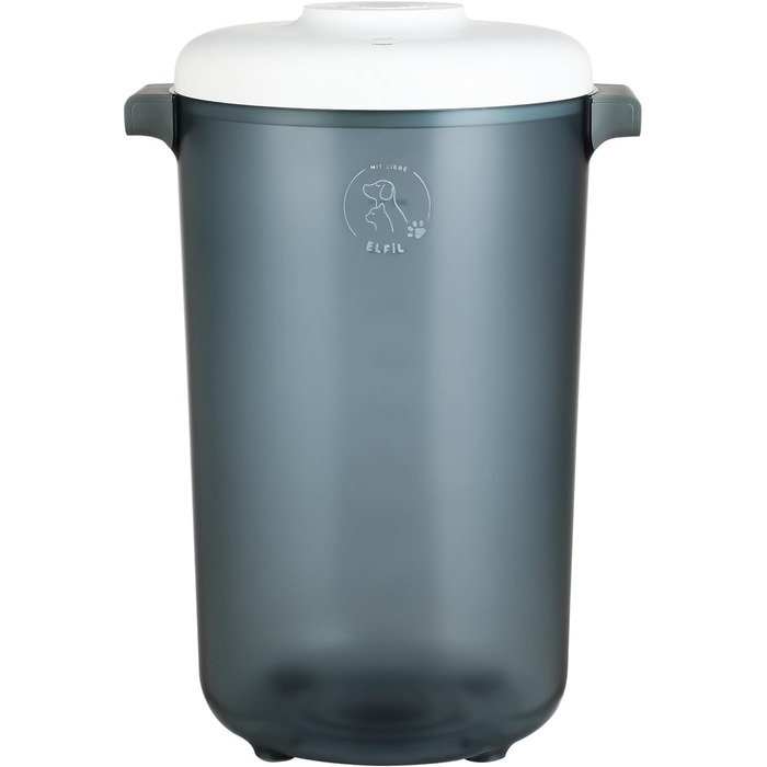 Контейнер для корму EFIL Vakuum – вакуумний контейнер для кормів для собак, котів та птахів, BPA-free, 24 л