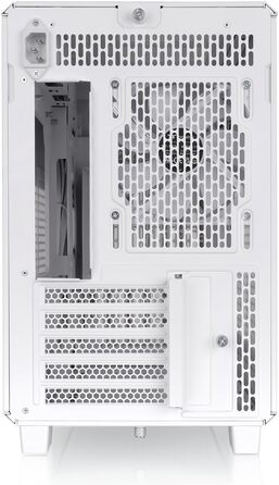 Корпус для ПК Thermaltake TR200 WS Micro-ATX/Mini-ITX, білий, підтримка СРО 360мм, 7 вентиляторів, USB-C
