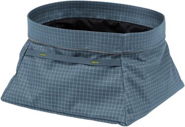 RUFFWEAR Great Basin: Складаний дорожній миска для собак, 1 л, Slate Blue (Small)