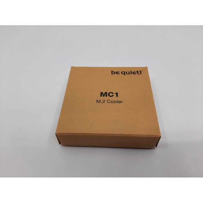 Радіатор be quiet! MC1 для SSD M.2 2280, алюміній, чорний