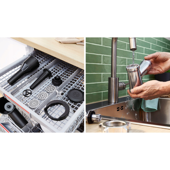 М'ясорубка Bosch Serie 6 MFWS640B, 2100 Вт, реверс, 2 швидкості