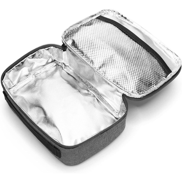 Термосумка Reisenthel Twist Silver – Компактна сумка-холодильник для косметики, ліків, перекусів та іншого – З водовідштовхувального матеріалу