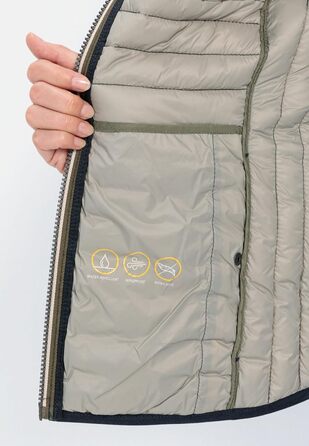 Стьобана жилетка Camel Active для жінок з переробленого поліаміду