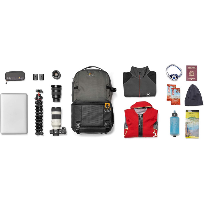 Сумка Lowepro BP 250 AW III сірого кольору для фотообладнання