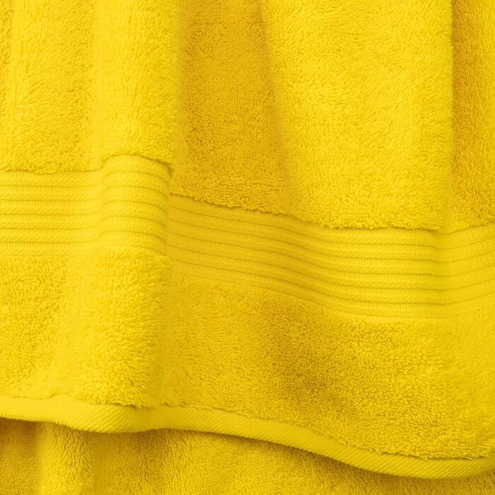 Набір рушників для ванної Cotton Paradise, 100% бавовна, жовтий, 6 предметів (2 великих, 2 середніх, 2 для обличчя)