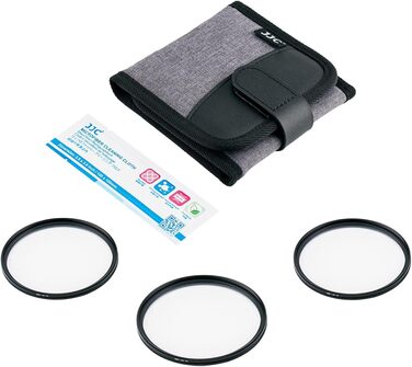 Фільтр JJC Glas-Stern 62mm (4/6/8 променів) для Sony A7/A7C/A7R/A7S/A9 + об'єктив Sony FE 90mm F2.8 Macro G OSS та інші об'єктиви з різьбою 62mm