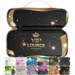 Подушка для ванни Sanilo з малюнком Vip-lounge, зручна м'яка подушка для шиї з потужними присосками, прана