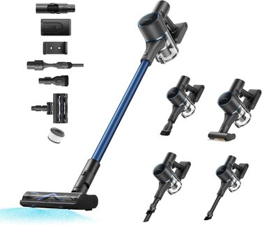 Бездротовий акумуляторний пилосос Mova Sense S4: до 97 хвилин роботи, для килимів, твердих підлог та шерсті тварин