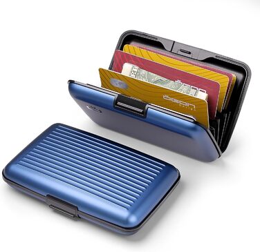 Картодзеркало ÖGON DESIGNS Smart Case Stockholm V1 Marineblau з RFID захистом