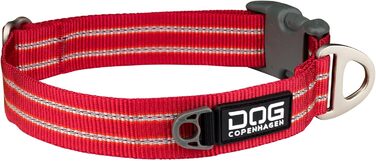 Нашийник для собак DOG Copenhagen Urban Style Classic Red, розмір L (Червоний)