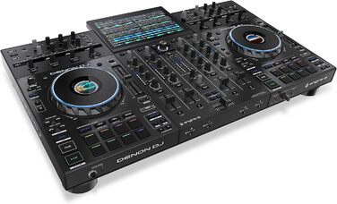 Denon DJ PRIME 4+ - DJ контролер з розділенням STEM, Wi-Fi, сенсорний екран 10.1