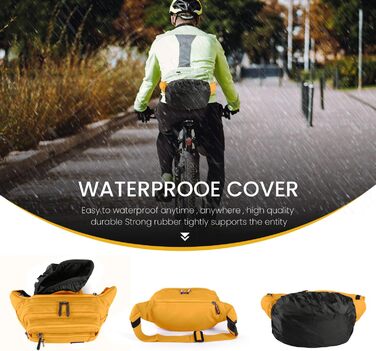 Жовта бананка/поясна сумка для жінок та чоловіків, універсальний розмір