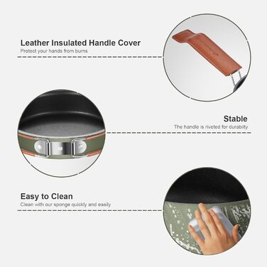 Набір посуду для кемпінгу Odoland: каструля, сковорода, тарілки, миски, столові прибори (10 предметів)