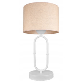 Стильна біла настільна нічна лампа в стилі бохо з джутовим абажуром, сучасна лофт LED