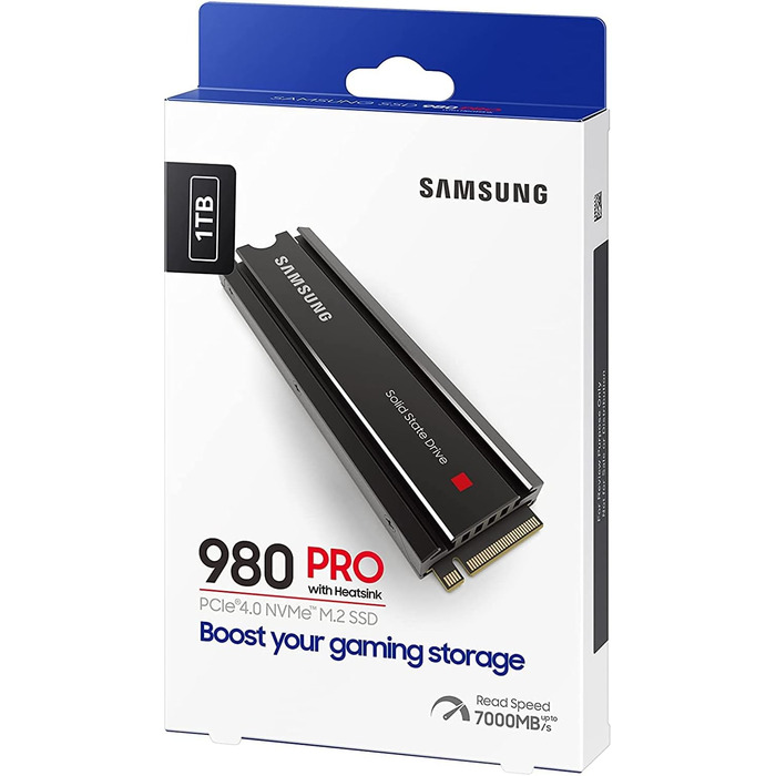 SSD Samsung 980 PRO 1TB NVMe M.2 PCIe 4.0 - для геймінгу та відеомонтажу