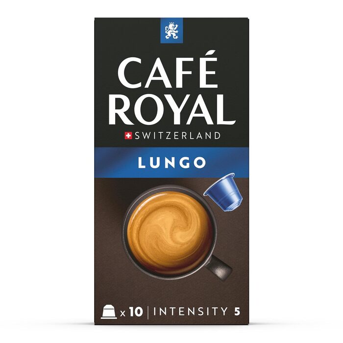 Кава в капсулах Café Royal Hazelnut (фундук), сумісні з Nespresso®, Lungo, 100 капсул