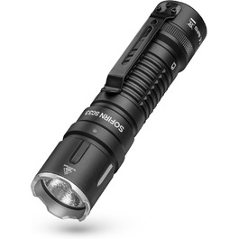 Ліхтарик Sofirn SC33 LED 5200 люменів, надяскравий, акумуляторний, портативний, з USB Type-C, EDC, для пошуку, туризму та екстрених ситуацій