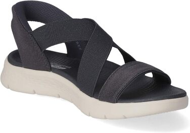 Сандалі Skechers Go Walk Flex Glimmer Up Slip-ins (41 EU, темно-сині) - зручні жіночі сандалі для ходьби