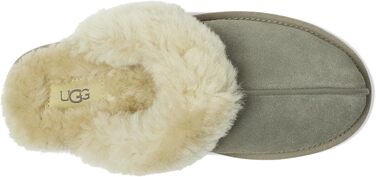 Жіночі домашні капці UGG Scuffette II Metallic Spots, мохово-зелений/латунь, розмір 42 EU