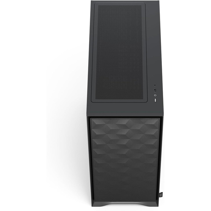 Корпус для ПК Fractal Design Pop Air 2 Black Solid, ATX, сітчастий Mesh, 3x 120 мм вентилятори, чорний