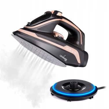 Бездротова праска Lehmann з керамічною підошвою, 3000 Вт, 320 мл