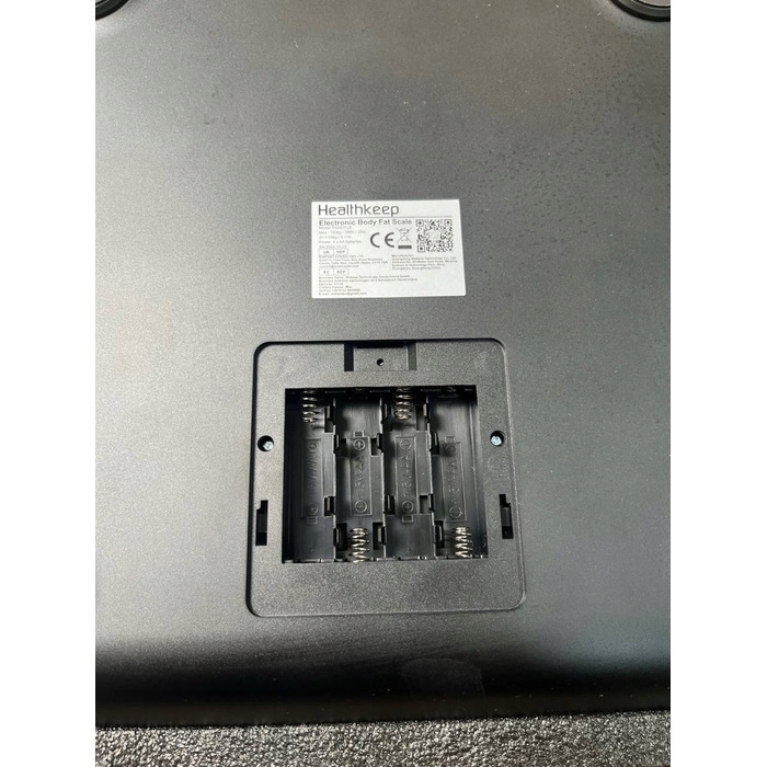 Розумні підлогові ваги Healthkeep для Android та iOS, до 180 кг (Вітринний образец/Некомплект)