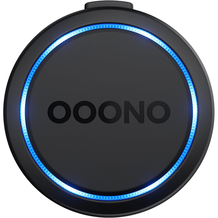 OOONO CO-Driver NO2 2024 – автомобільний радар-детектор з LED-дисплеєм, попередження про радари та небезпеки, сумісний з CarPlay і Android Auto, акумуляторний
