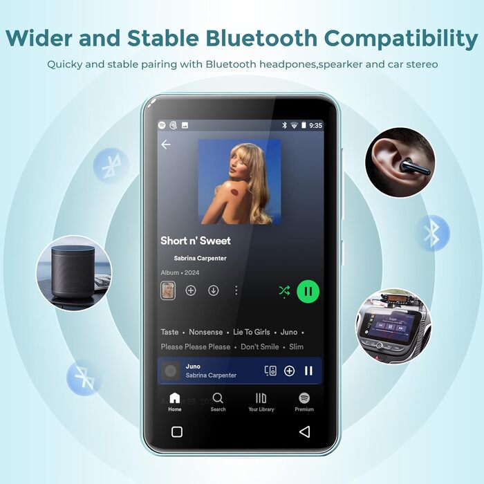 MP3 плеєр з Bluetooth та Wi-Fi, 4